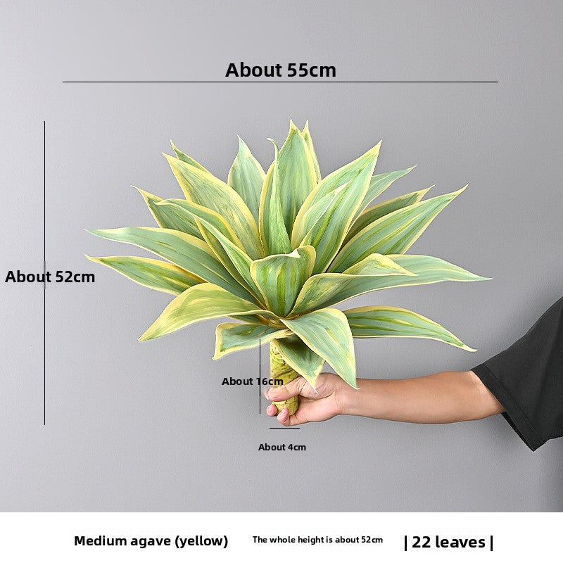 Artificial Plant Agave Potted Plant