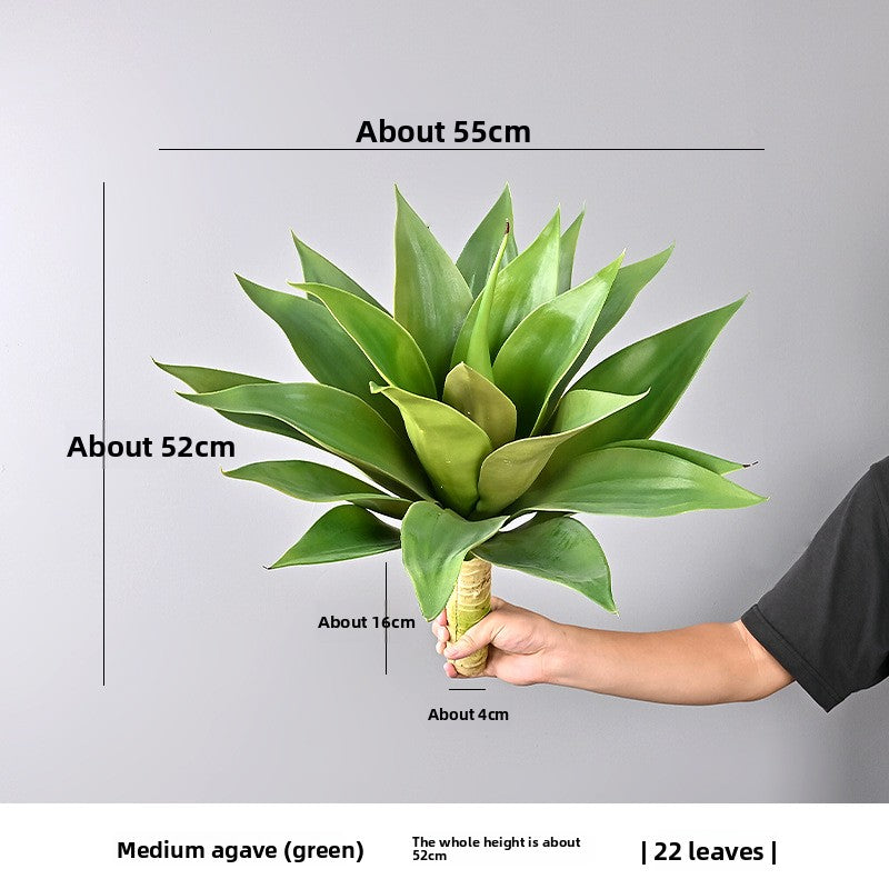 Artificial Plant Agave Potted Plant