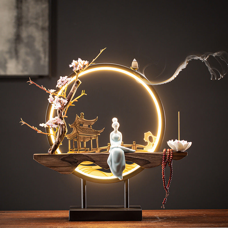 Zen Ornaments for Backflow incense Burner