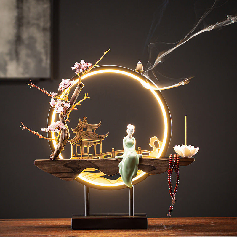 Zen Ornaments for Backflow incense Burner