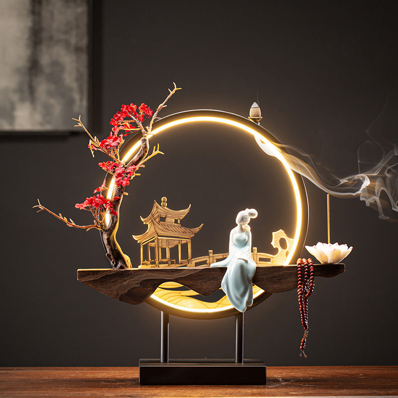 Zen Ornaments for Backflow incense Burner
