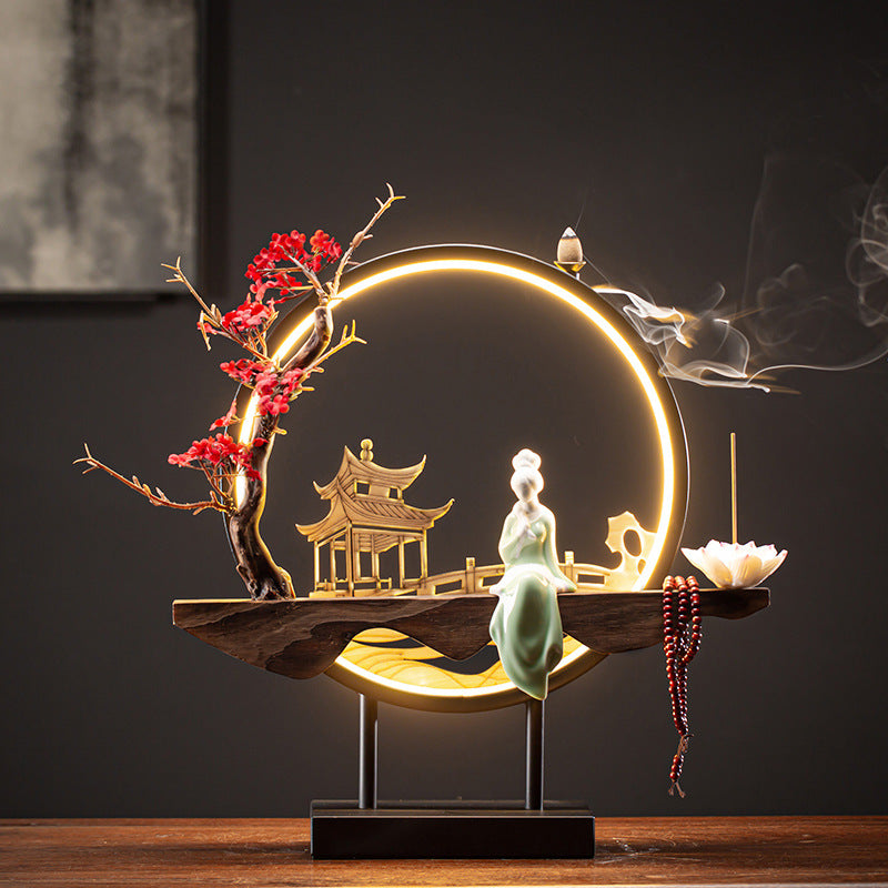 Zen Ornaments for Backflow incense Burner
