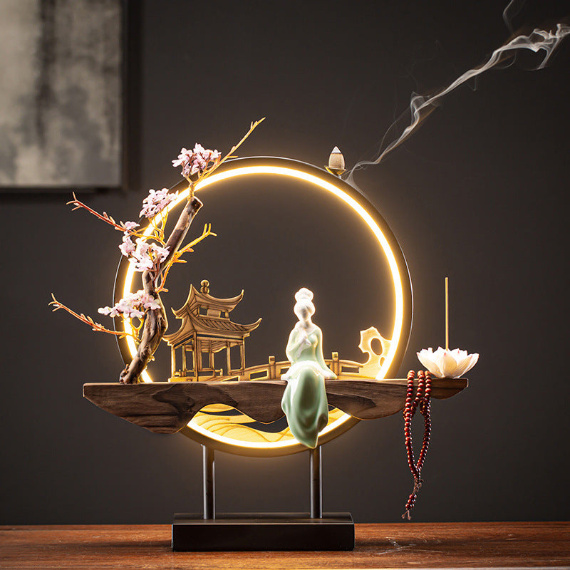 Zen Ornaments for Backflow incense Burner