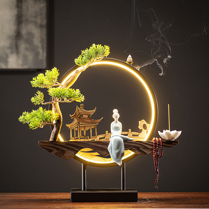 Zen Ornaments for Backflow incense Burner