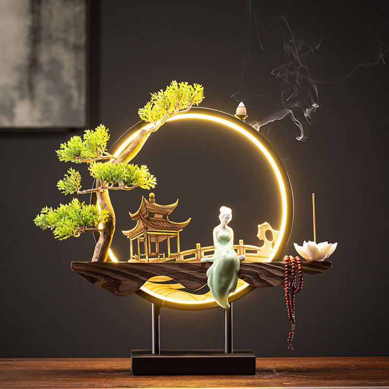 Zen Ornaments for Backflow incense Burner