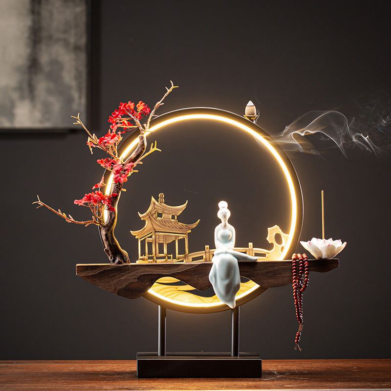 Zen Ornaments for Backflow incense Burner