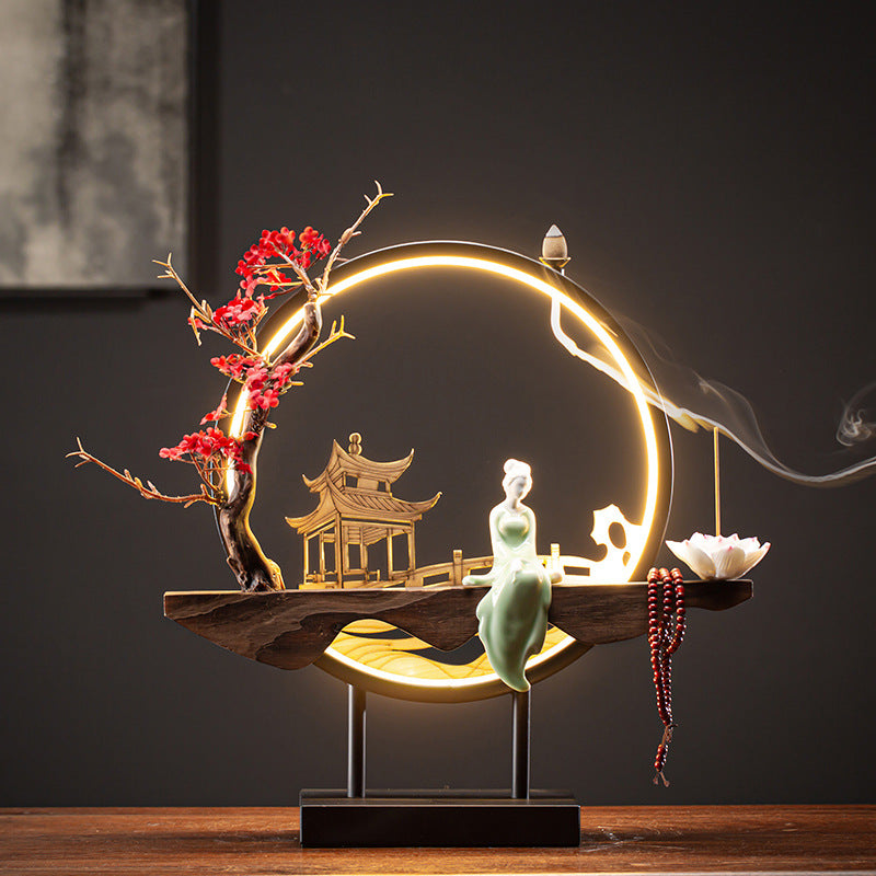 Zen Ornaments for Backflow incense Burner