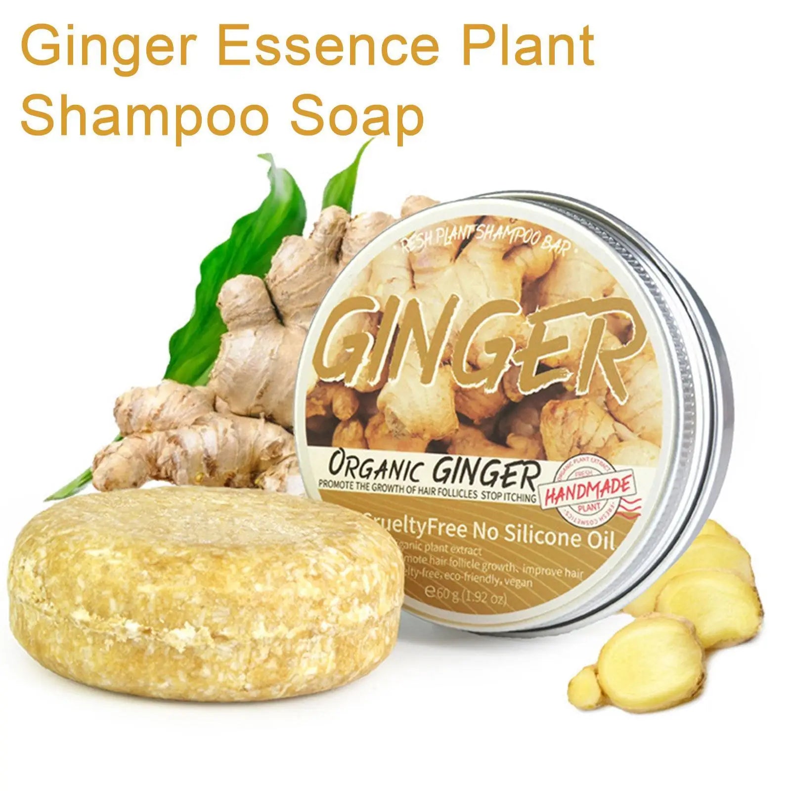 GingerGlow Shampoo Bar